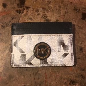 Michael Kors Leather Card Case
